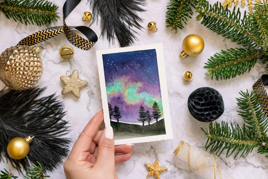 Atelier mini paysages de l’hiver à l’aquarelle - 23/01/27