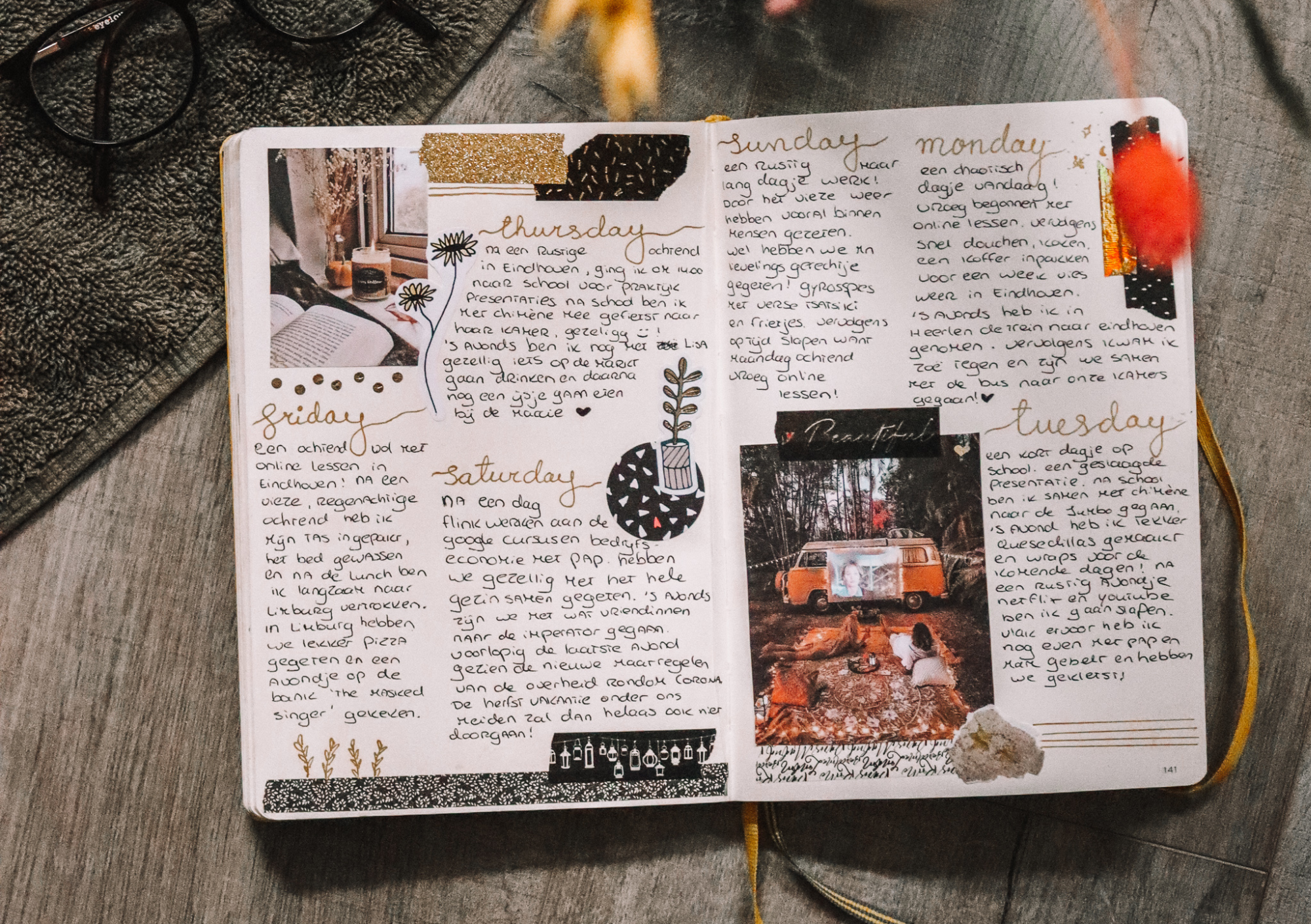Atelier journaling créatif (17/10/26)