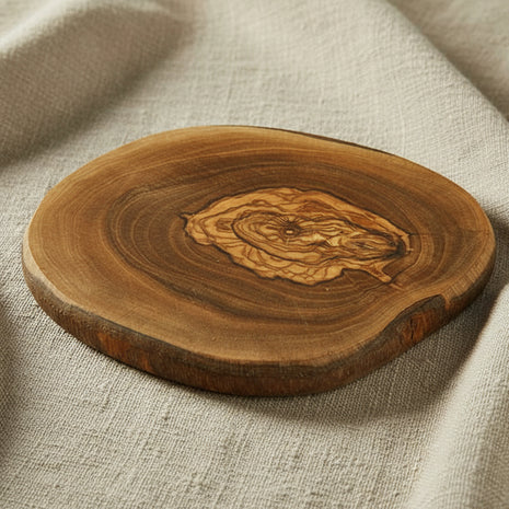 Sous-plat en bois d'olivier
