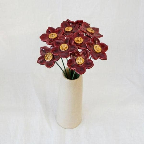 Fleur en céramique - Pétunia
