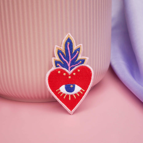 Patch Thermocollant Coeur Ex Voto