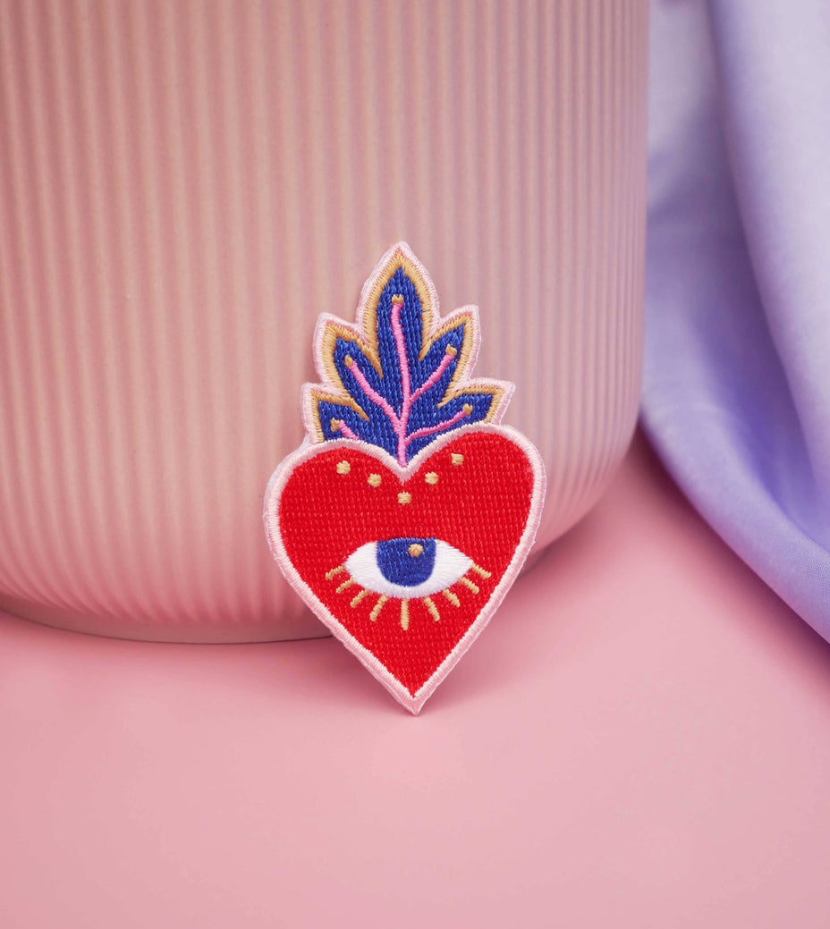 Patch Thermocollant Coeur Ex Voto