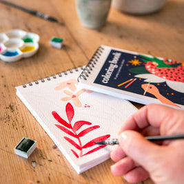 Coloring book A6 - Wild