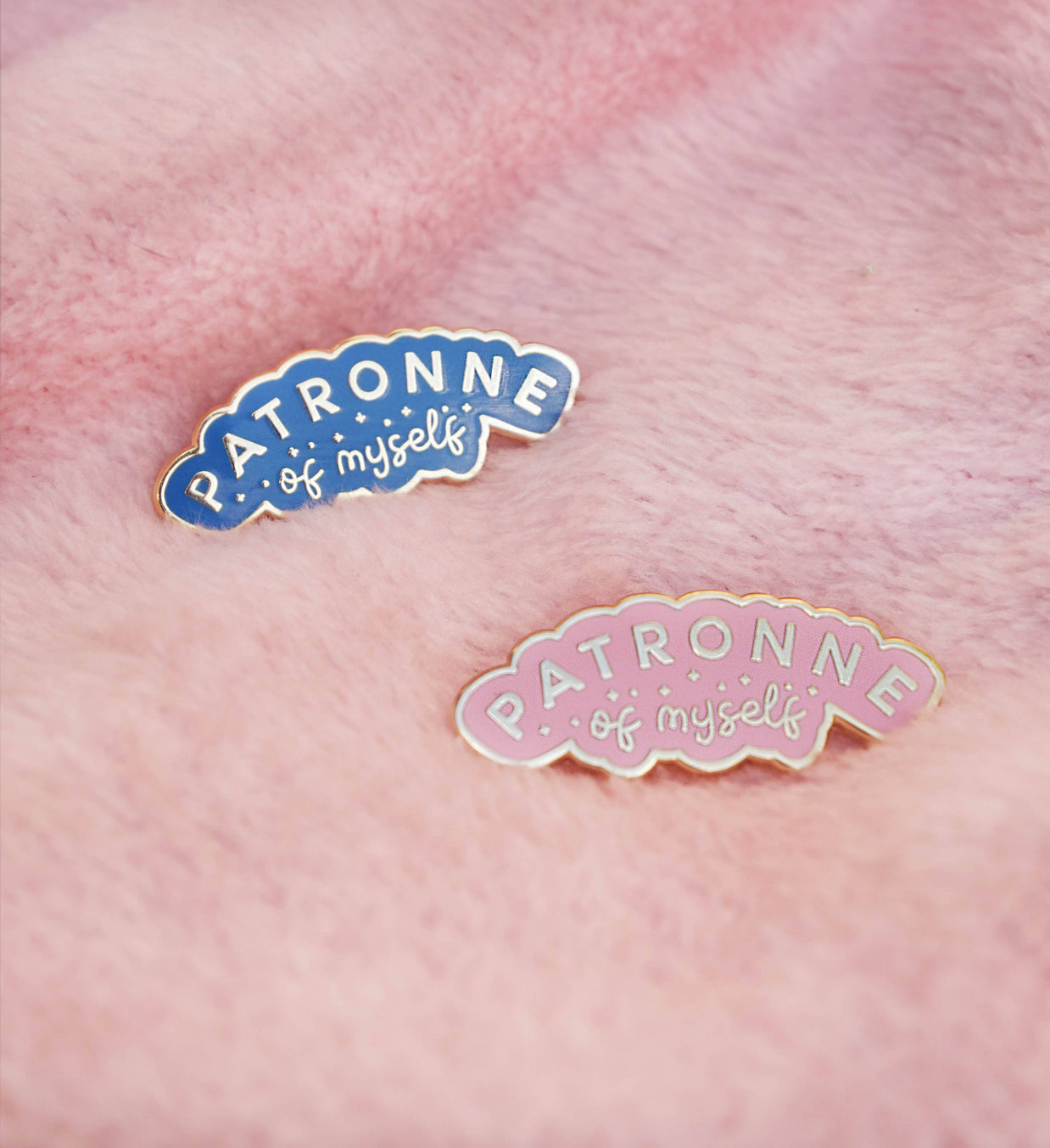 Pin's Patronne of myself Rose