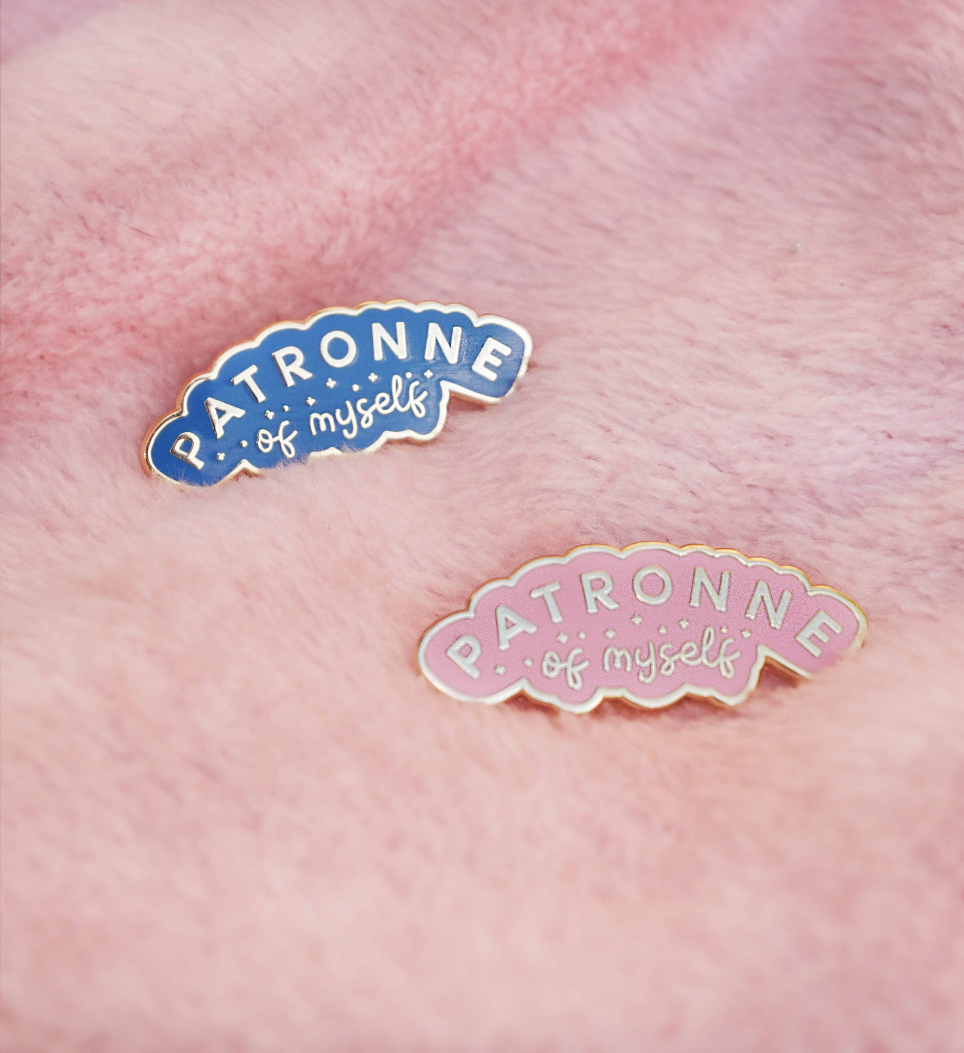 Pin's Patronne of myself Rose