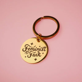 Porte-Clé Feminist As Fuck