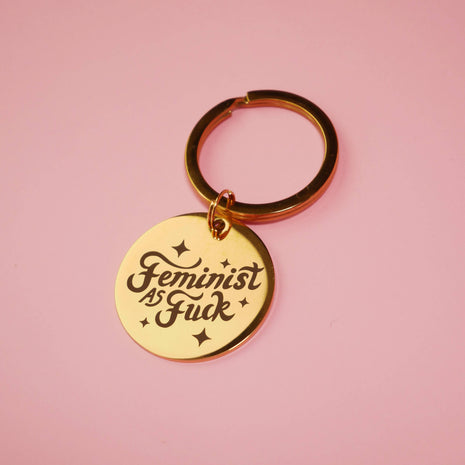 Porte-Clé Feminist As Fuck