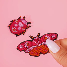 Broche Papillon Amour