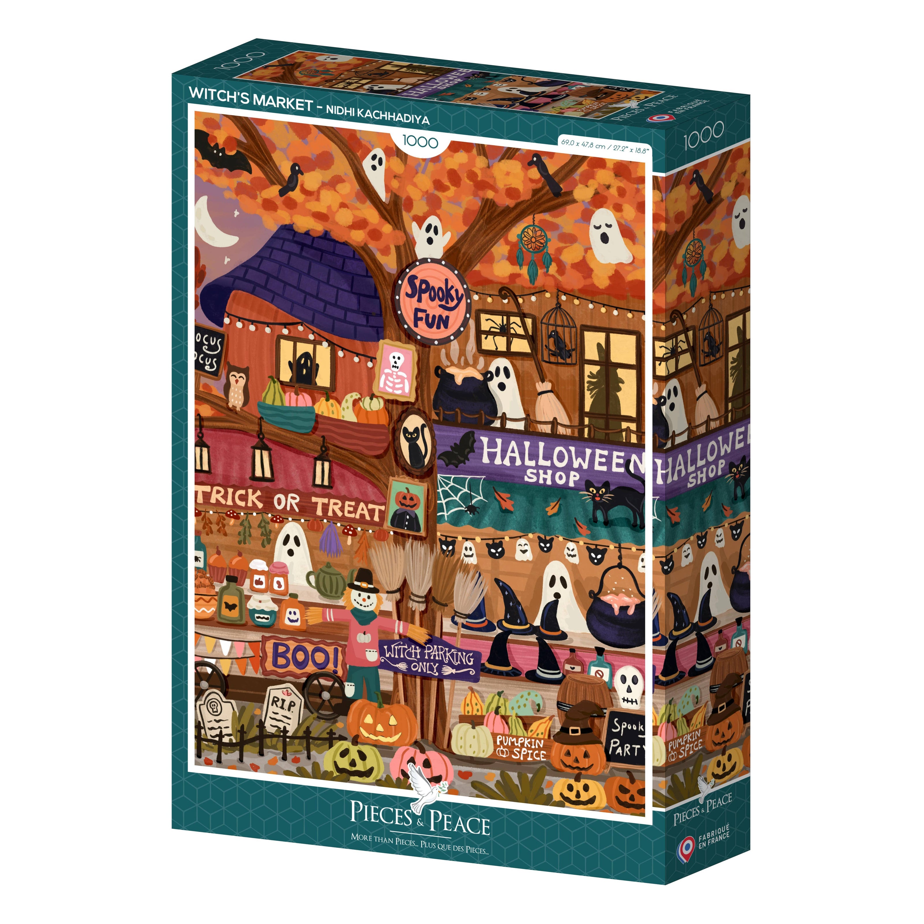 Puzzle 1000 Pièces • Le Marché des Sorcières
