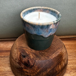 Bougie artisanale parfumée - eucalyptus