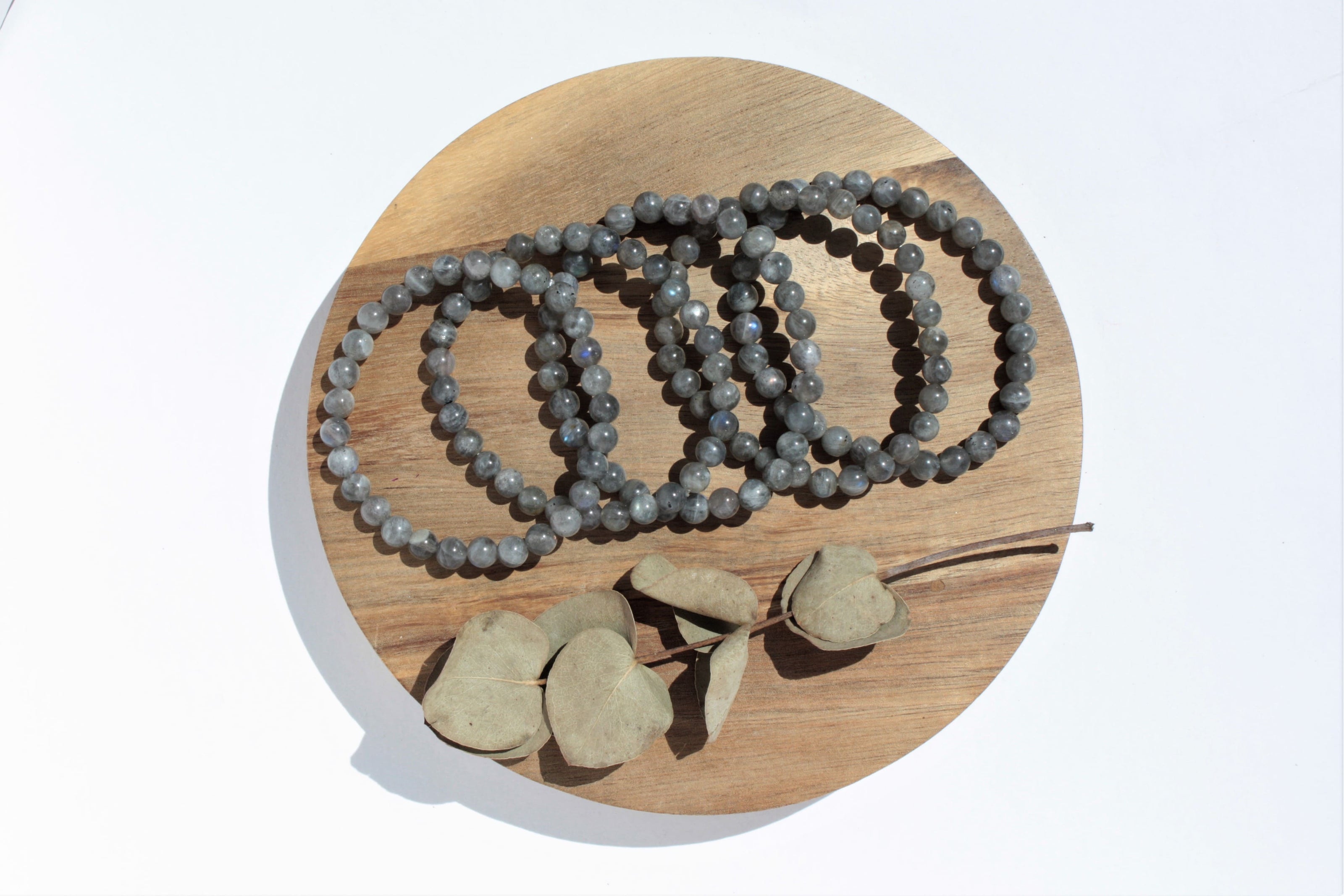 Bracelet pierres naturelles - Labradorite - 6mm