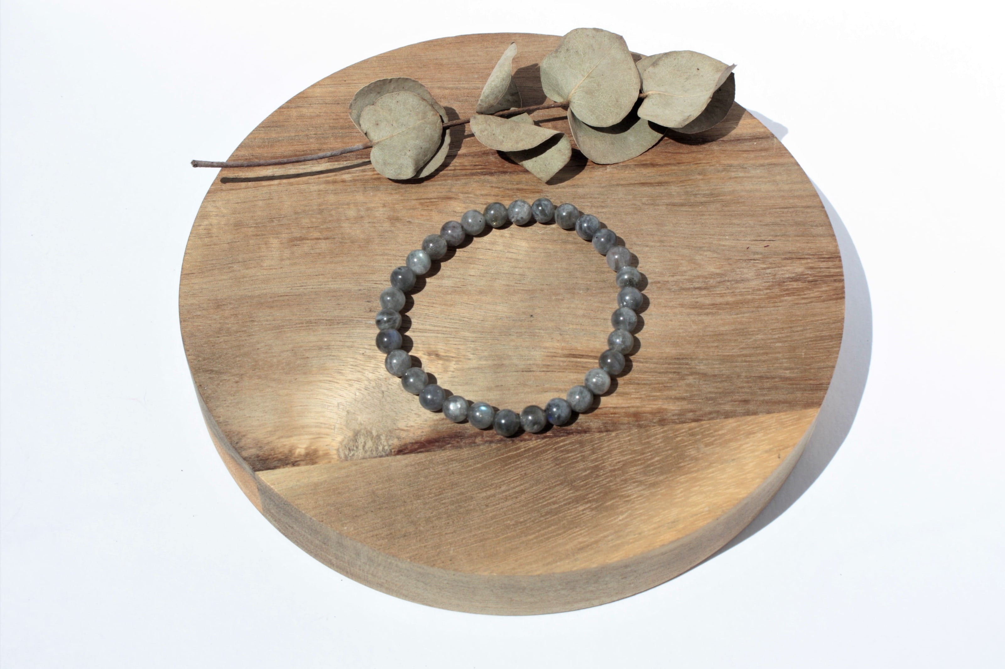 Bracelet pierres naturelles - Labradorite - 6mm