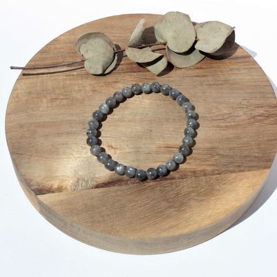 Bracelet pierres naturelles - Labradorite - 6mm