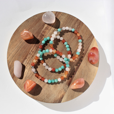 Atelier créer son bracelet de lithothérapie en pierres
