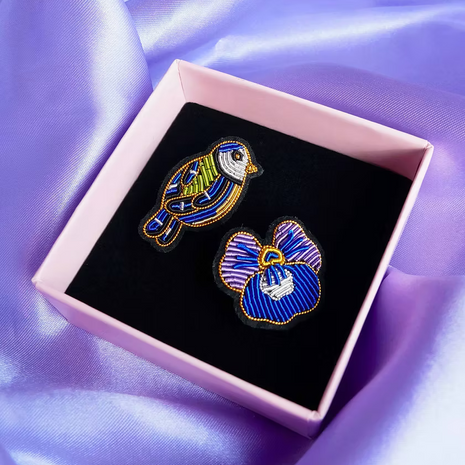 Broche Mini Mésange