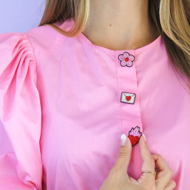 Broche Mot d'Amour