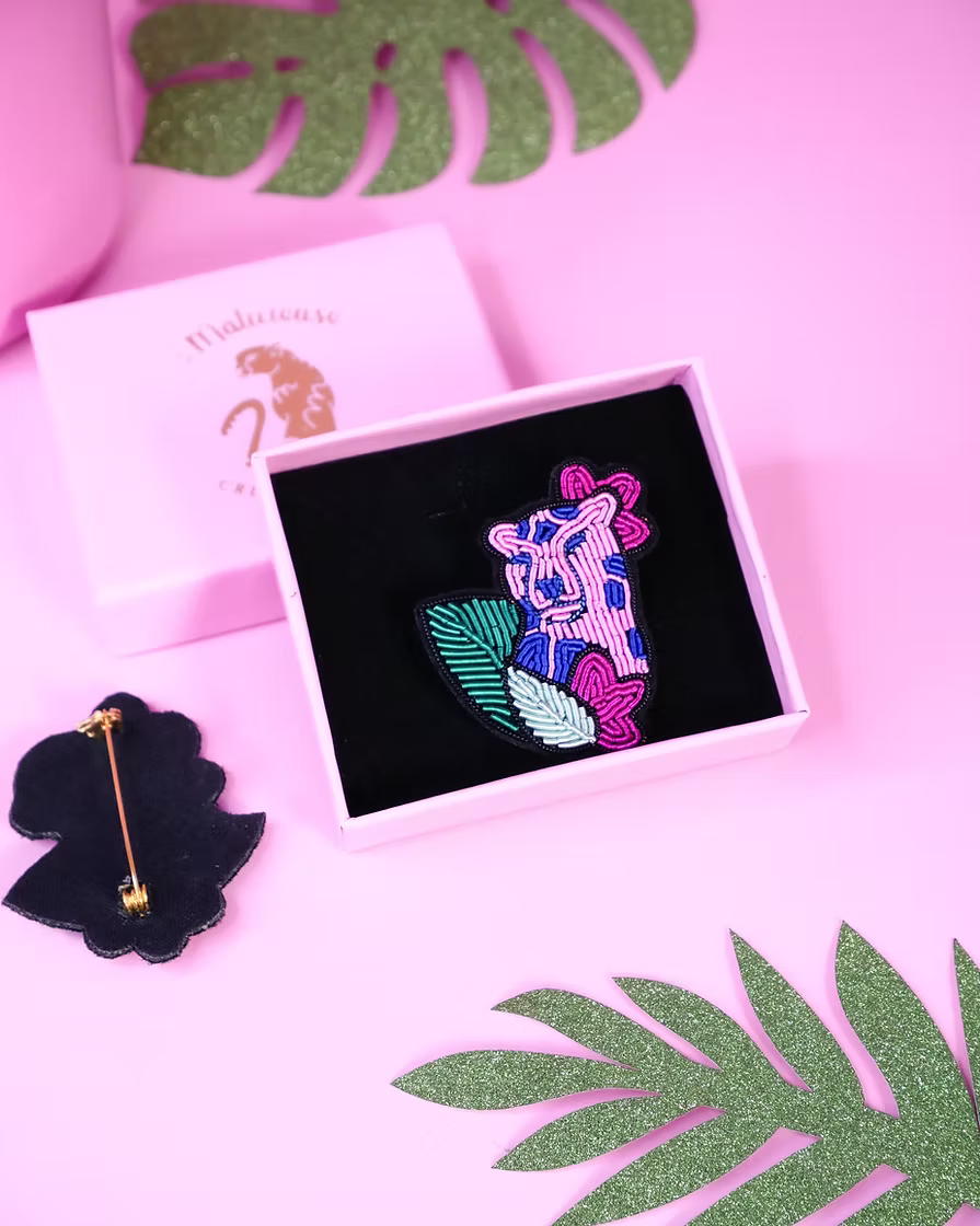 Broche Léopard