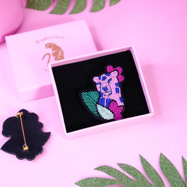 Broche Léopard