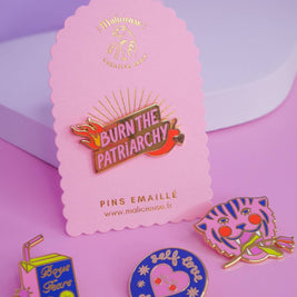 Pin'S Burn The Patriarchy Limistic