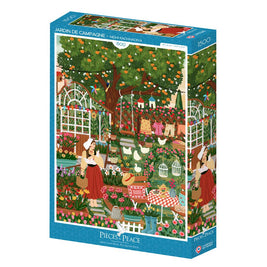 Puzzle 1500 Pièces - Jardin de Campagne