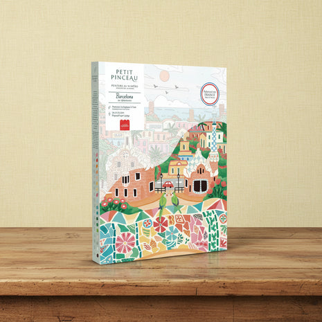 Coffret peinture au numéro - Barcelona par DazlStudio