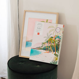 Coffret peinture au numéro - Bora Bora par Tania Garcia