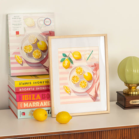 Coffret peinture au numéro - Citrons de Menton