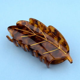 Pince à cheveux feuille