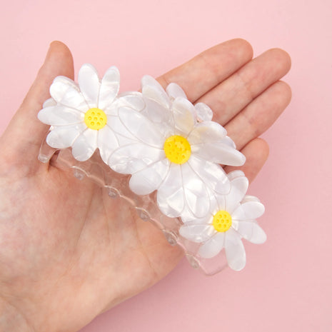 Grande pince trio de pâquerettes