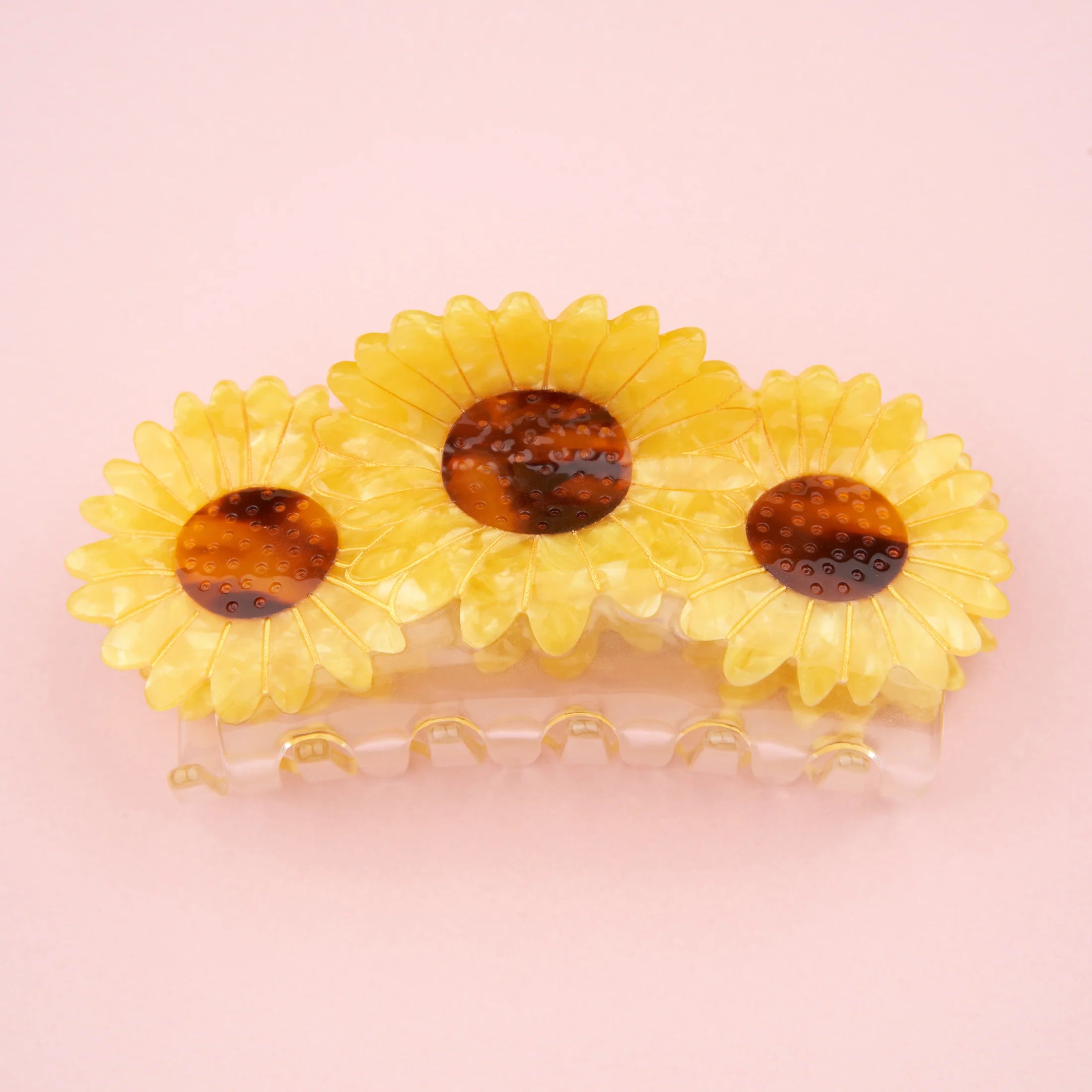 Grande pince trio de tournesols
