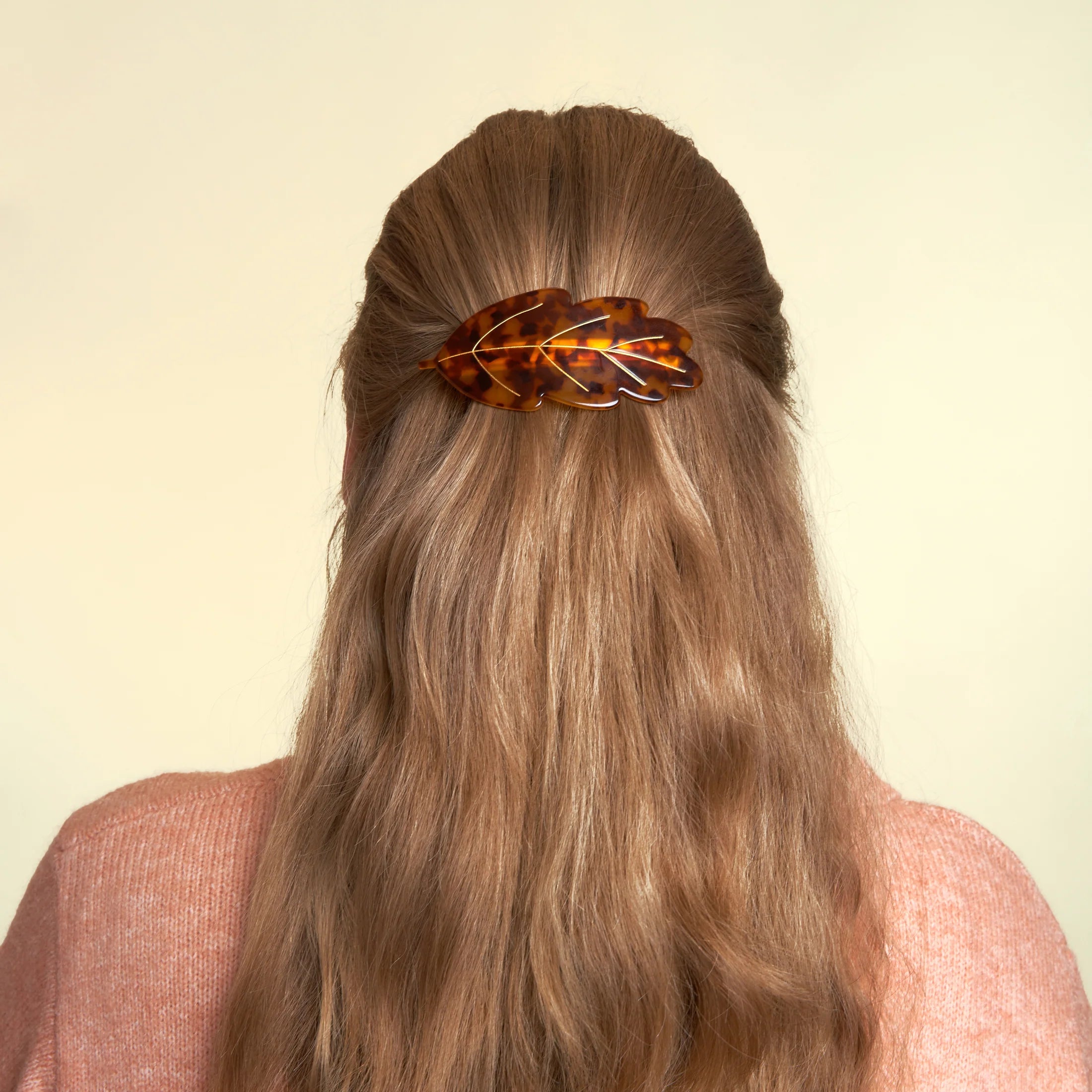 Grande barrette Feuille