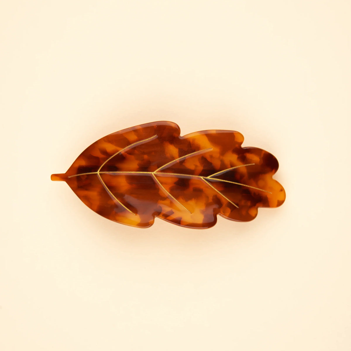 Grande barrette Feuille