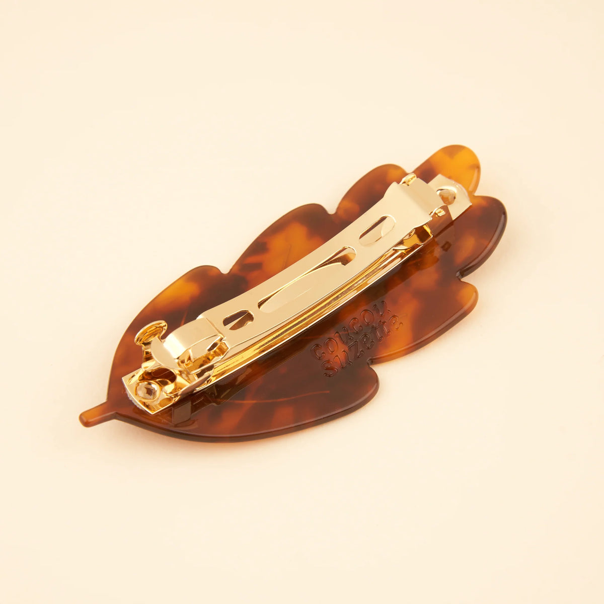 Grande barrette Feuille