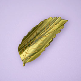 Pince à cheveux feuille de châtaigner