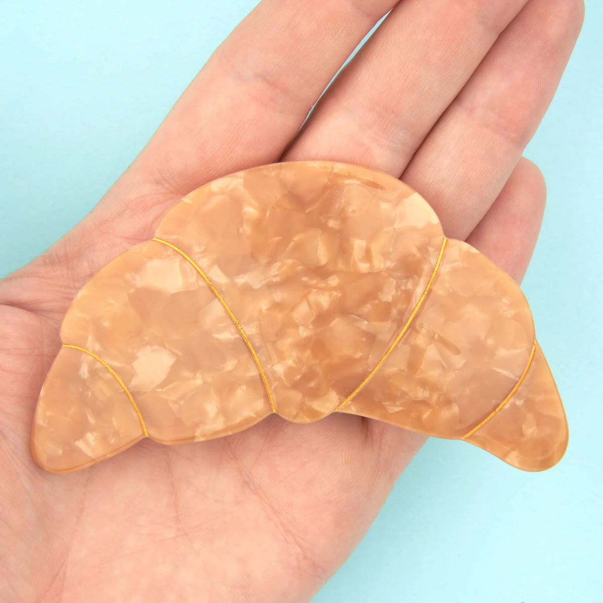 Grande barrette Croissant
