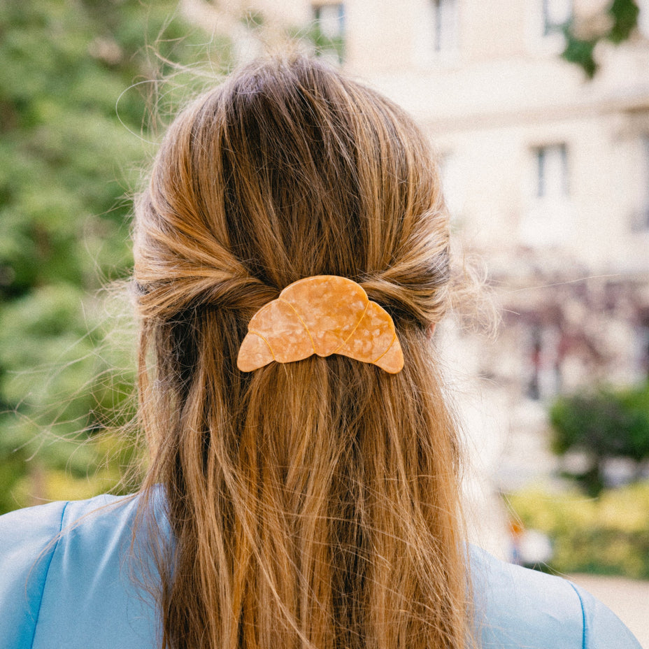 Grande barrette Croissant