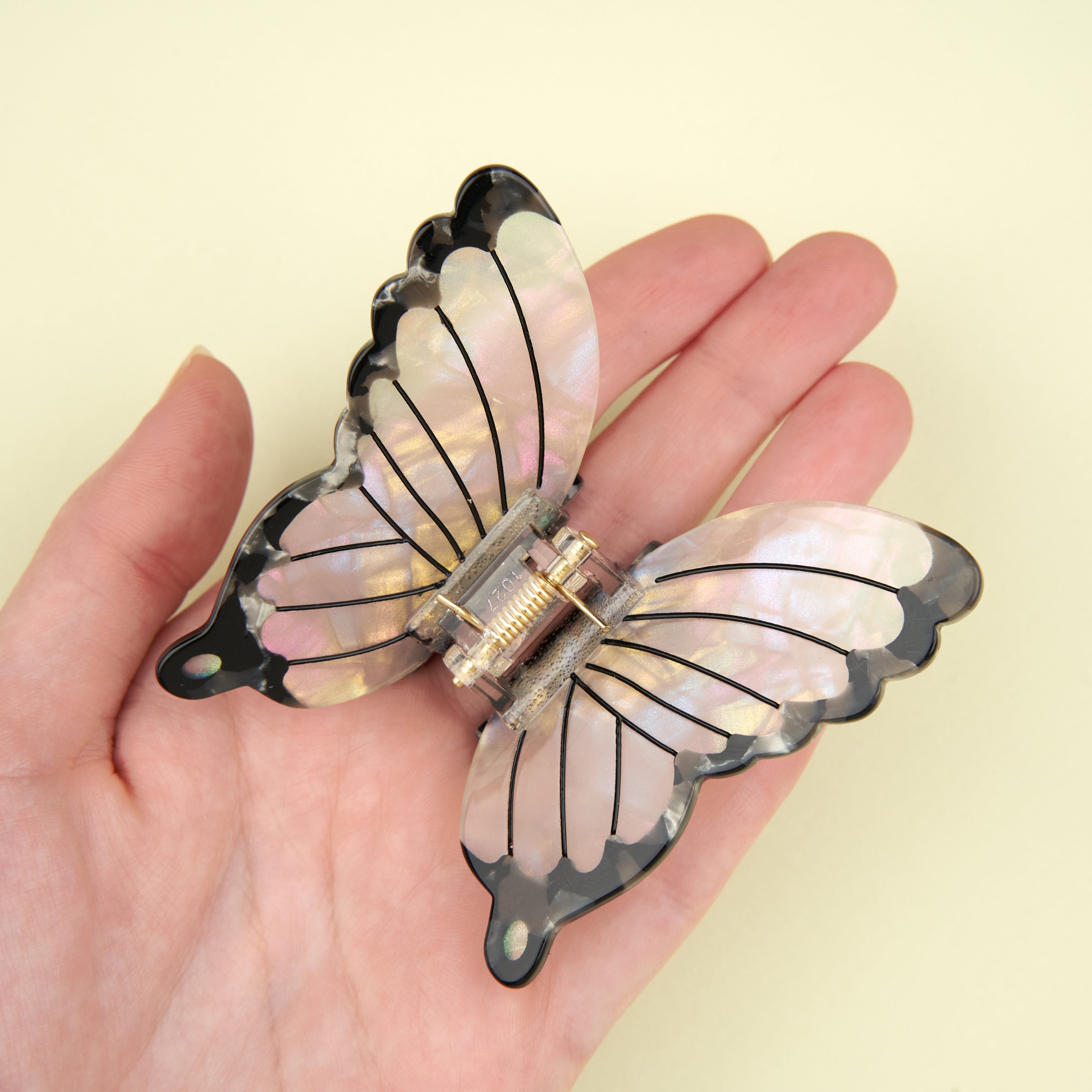 Pince Papillon irisé