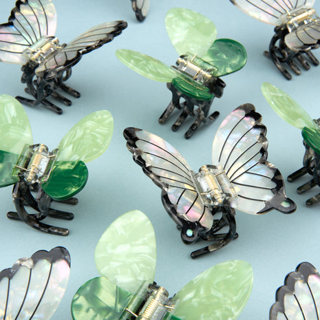 Pince Papillon irisé