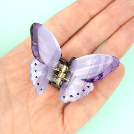 Mini pince papillon violet