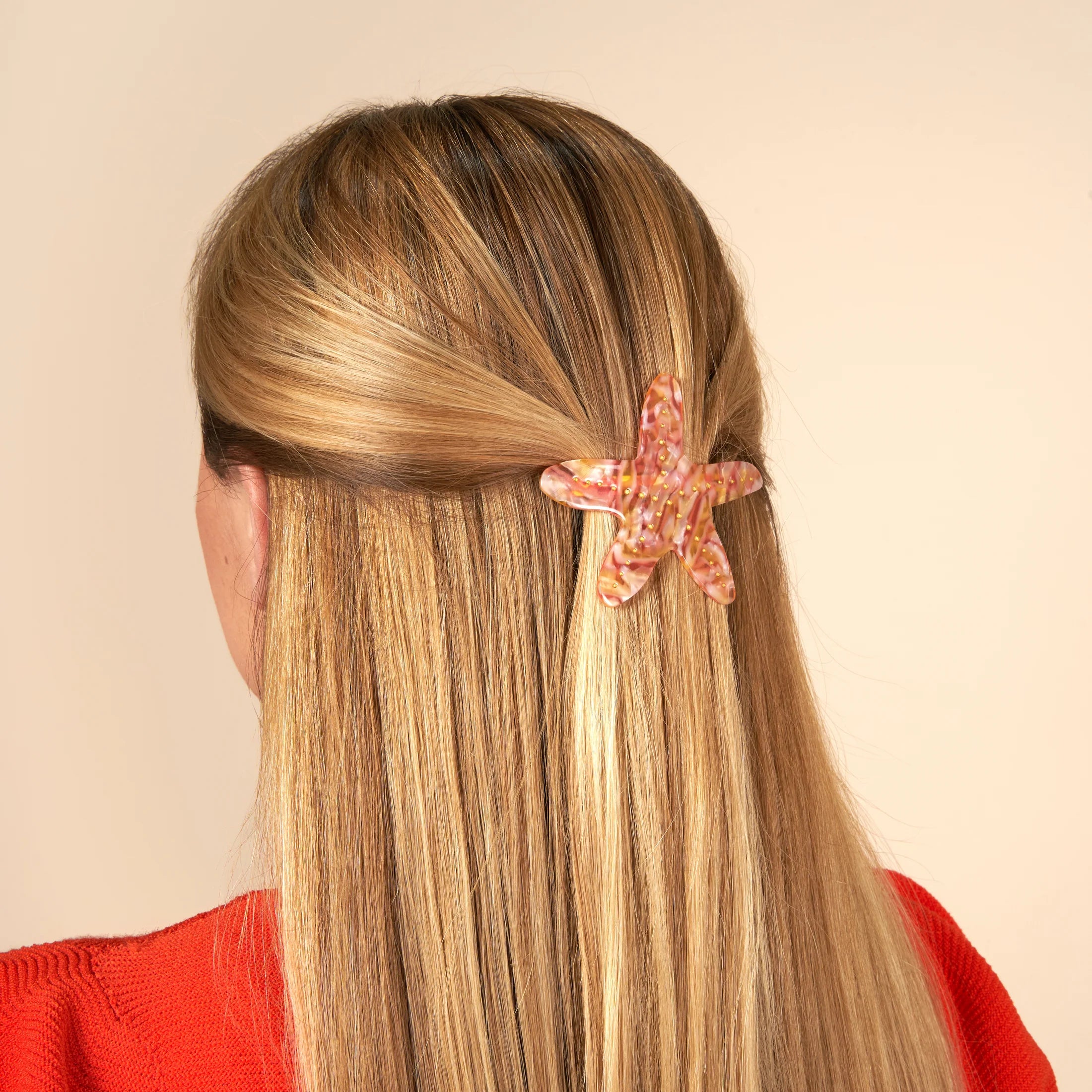 Grande barrette étoile de mer