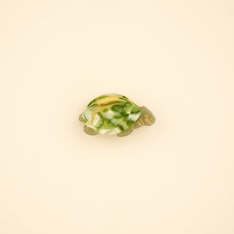 Mini pince à cheveux tortue