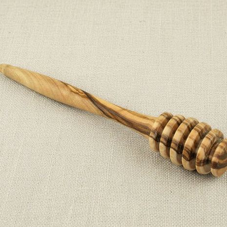 cuillère miel artisanale en bois d'olivier