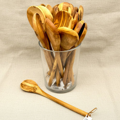 cuillière bois d'olivier artisanale 1
