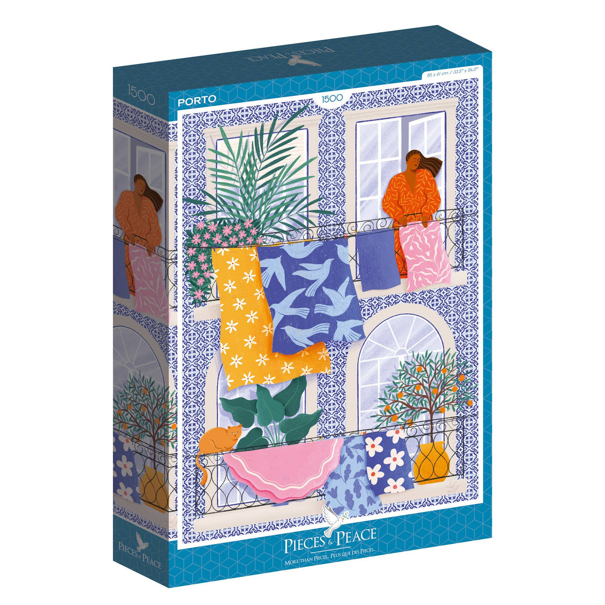 Puzzle 1500 pièces - Porto Azuleijos