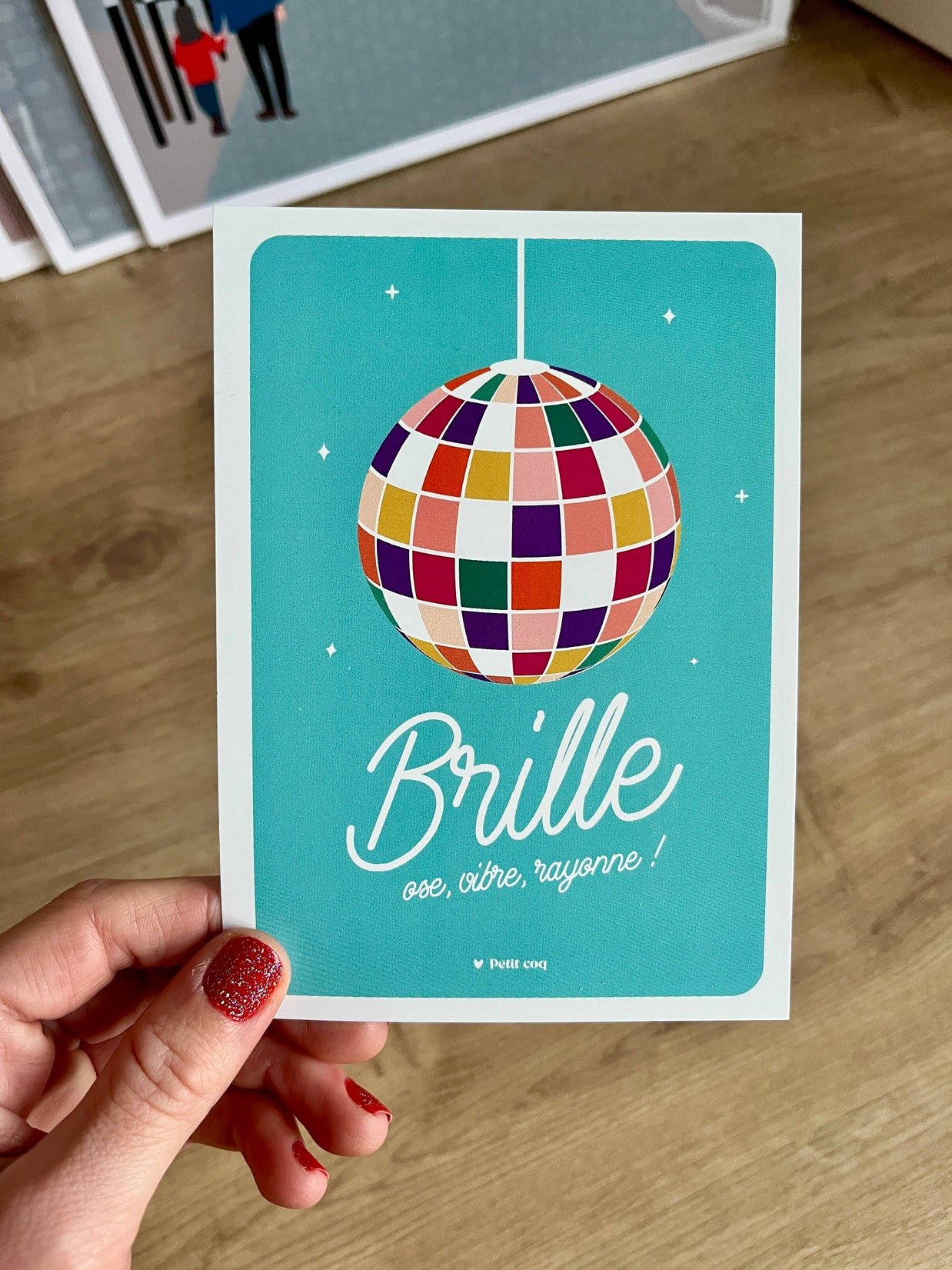Carte postale Brille