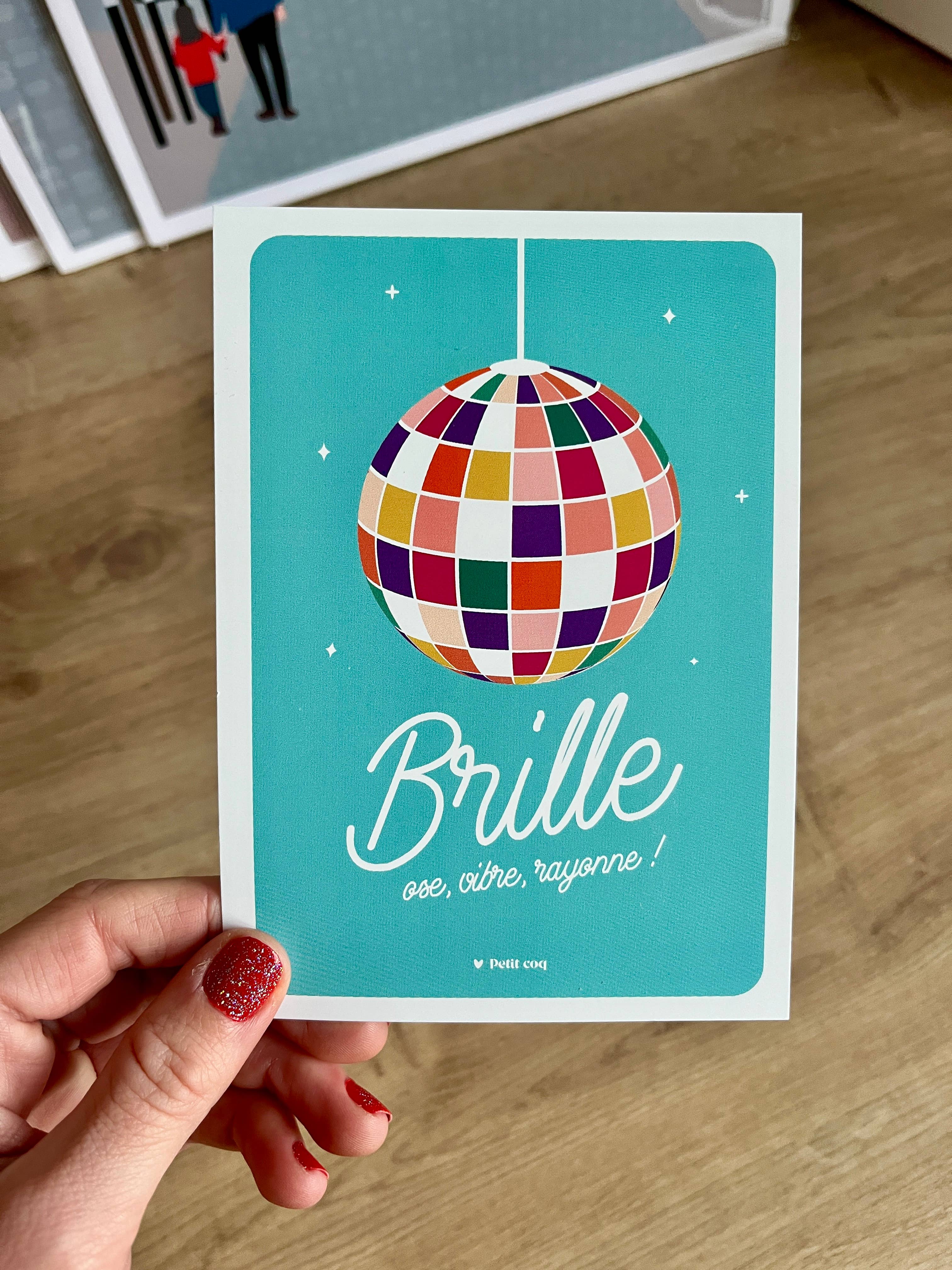 Carte postale Brille