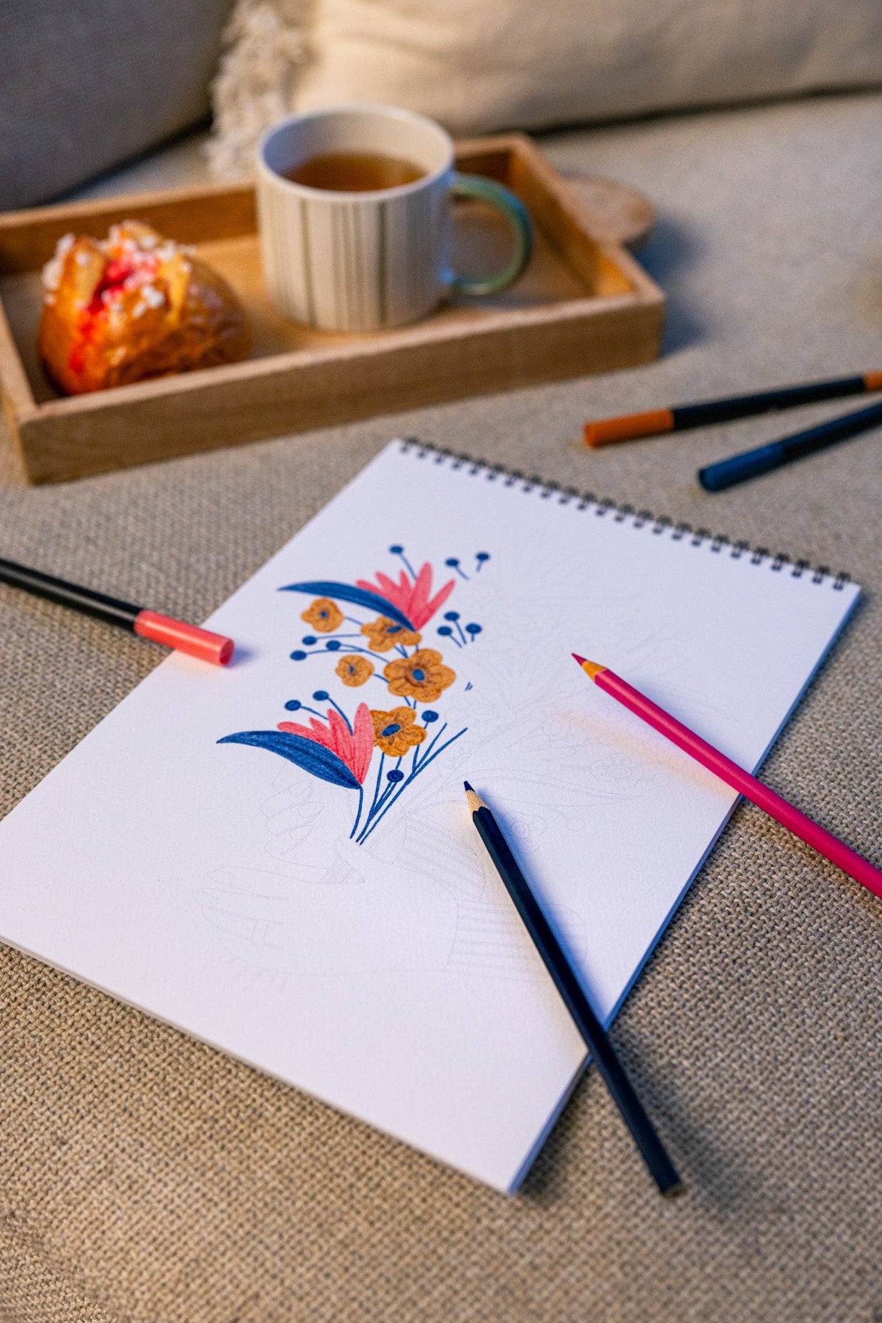 Coloring book A4 - Entre tes mains
