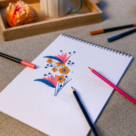 Coloring book A4 - Entre tes mains