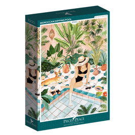 Puzzle 1000 pièces - Moroccan Dipping Pool