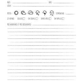 Carnet d'aventures (A6)